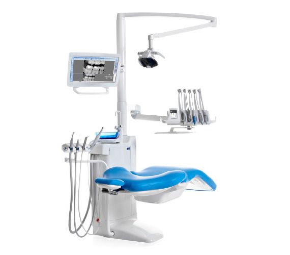 Over-the-patient delivery with balanced instrument arms
