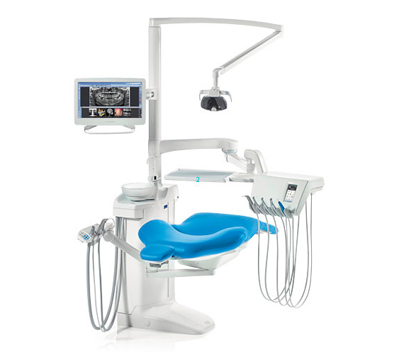 Over-the-patient delivery with hanging tube instruments